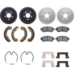 Order DYNAMIC FRICTION COMPANY - 4514-47078 - Rear Disc Brake Kit For Your Vehicle