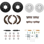Order DYNAMIC FRICTION COMPANY - 4514-47113 - Rear Disc Brake Kit For Your Vehicle