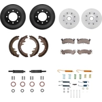 Order DYNAMIC FRICTION COMPANY - 4514-47118 - Rear Disc Brake Kit For Your Vehicle