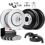 Order DYNAMIC FRICTION COMPANY - 4514-47131 - Rear Disc Brake Kit For Your Vehicle