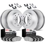 Order DYNAMIC FRICTION COMPANY - 4514-48015 - Ensembre de disques de frein arrière For Your Vehicle