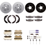Order DYNAMIC FRICTION COMPANY - 4514-54197 - Rear Disc Brake Kit For Your Vehicle
