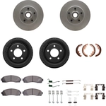 Order DYNAMIC FRICTION COMPANY - 4514-54221 - Rear Disc Brake Kit For Your Vehicle