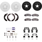 Order DYNAMIC FRICTION COMPANY - 4514-54231 - Rear Disc Brake Kit For Your Vehicle