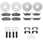 Order DYNAMIC FRICTION COMPANY - 4514-54287 - Disc Brake Kit For Your Vehicle