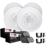 Order DYNAMIC FRICTION COMPANY - 4514-56006 - Front & Rear Disc Brake Kit For Your Vehicle