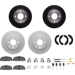 Order DYNAMIC FRICTION COMPANY - 4514-59081 - Rear Disc Brake Kit For Your Vehicle