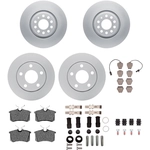 Order DYNAMIC FRICTION COMPANY - 4514-73009 - Front and Rear Brake Kit For Your Vehicle