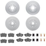 Order DYNAMIC FRICTION COMPANY - 4514-74012 - Front and Rear Brake Kit For Your Vehicle
