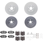 Order DYNAMIC FRICTION COMPANY - 4514-75004 - Front and Rear Brake Kit For Your Vehicle