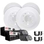 Order DYNAMIC FRICTION COMPANY - 4514-76013 - Front & Rear Disc Brake Kit For Your Vehicle