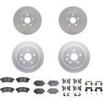 Order DYNAMIC FRICTION COMPANY - 4514-76067 - Rear Disc Brake Kit For Your Vehicle