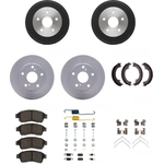Order DYNAMIC FRICTION COMPANY - 4514-76076 - Rear Disc Brake Kit For Your Vehicle