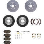 Order DYNAMIC FRICTION COMPANY - 4514-76091 - Rear Disc Brake Kit For Your Vehicle