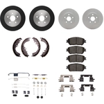 Order DYNAMIC FRICTION COMPANY - 4514-76093 - Rear Disc Brake Kit For Your Vehicle