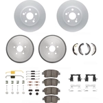 Order DYNAMIC FRICTION COMPANY - 4514-76098 - Rear Disc Brake Kit For Your Vehicle