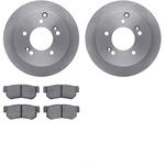 Order DYNAMIC FRICTION COMPANY - 6302-03017 - Rear Disc Brake Kit For Your Vehicle