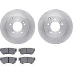 Order DYNAMIC FRICTION COMPANY - 6302-03018 - Rear Disc Brake Kit For Your Vehicle