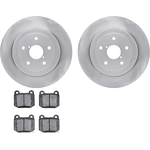 Order DYNAMIC FRICTION COMPANY - 6302-13031 - Rear Disc Brake Kit For Your Vehicle