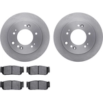 Order DYNAMIC FRICTION COMPANY - 6302-21020 - Rear Disc Brake Kit For Your Vehicle