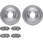 Order DYNAMIC FRICTION COMPANY - 6302-21033 - Rear Disc Brake Kit For Your Vehicle