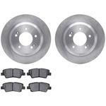 Order DYNAMIC FRICTION COMPANY - 6302-21035 - Rear Disc Brake Kit For Your Vehicle