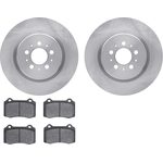 Order Rear Disc Brake Kit by DYNAMIC FRICTION COMPANY - 6302-27043 For Your Vehicle