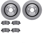 Order DYNAMIC FRICTION COMPANY - 6302-27064 - Rear Disc Brake Kit For Your Vehicle