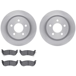 Order DYNAMIC FRICTION COMPANY - 6302-42025 - Rear Disc Brake Kit For Your Vehicle