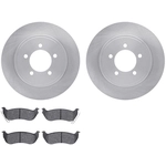 Order DYNAMIC FRICTION COMPANY - 6302-54151 - Rear Disc Brake Kit For Your Vehicle