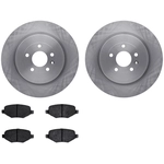 Order DYNAMIC FRICTION COMPANY - 6302-54195 - Rear Disc Brake Kit For Your Vehicle