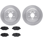 Order DYNAMIC FRICTION COMPANY - 6302-54196 - Rear Disc Brake Kit For Your Vehicle