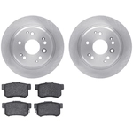 Order DYNAMIC FRICTION COMPANY - 6302-58012 - Rear Disc Brake Kit For Your Vehicle