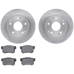 Order DYNAMIC FRICTION COMPANY - 6302-59046 - Rear Disc Brake Kit For Your Vehicle