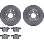 Order DYNAMIC FRICTION COMPANY - 6302-63186 - 3000 Plain Rear Brake Kit For Your Vehicle