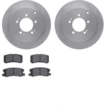 Order DYNAMIC FRICTION COMPANY - 6302-72075 - Rear Disc Brake Kit For Your Vehicle