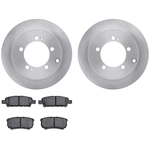 Order DYNAMIC FRICTION COMPANY - 6302-72084 - Rear Disc Brake Kit For Your Vehicle