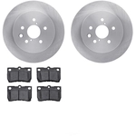 Order DYNAMIC FRICTION COMPANY - 6302-75016 - Rear Disc Brake Kit For Your Vehicle