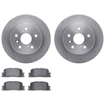 Order DYNAMIC FRICTION COMPANY - 6302-76133 - Rear Disc Brake Kit For Your Vehicle