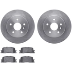 Order DYNAMIC FRICTION COMPANY - 6302-76134 - Rear Disc Brake Kit For Your Vehicle