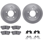 Order DYNAMIC FRICTION COMPANY - 6312-03017 - Rear Disc Brake Kit For Your Vehicle