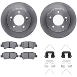 Order DYNAMIC FRICTION COMPANY - 6312-03080 - Rear Disc Brake Kit For Your Vehicle