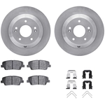 Order DYNAMIC FRICTION COMPANY - 6312-03090 - Rear Disc Brake Kit For Your Vehicle