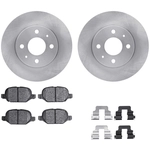 Order DYNAMIC FRICTION COMPANY - 6312-07005 - Rear Disc Brake Kit For Your Vehicle