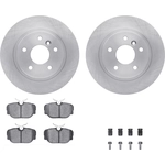 Order Rear Disc Brake Kit by DYNAMIC FRICTION COMPANY - 6312-11001 For Your Vehicle
