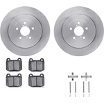 Order DYNAMIC FRICTION COMPANY - 6312-13030 - Rear Disc Brake Kit For Your Vehicle