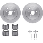 Order DYNAMIC FRICTION COMPANY - 6312-13032 - Rear Disc Brake Kit For Your Vehicle