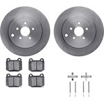 Order Rear Disc Brake Kit by DYNAMIC FRICTION COMPANY - 6312-13033 For Your Vehicle