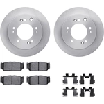 Order DYNAMIC FRICTION COMPANY - 6312-21019 - Rear Disc Brake Kit For Your Vehicle