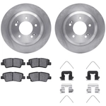 Order DYNAMIC FRICTION COMPANY - 6312-21035 - Rear Disc Brake Kit For Your Vehicle